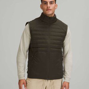 Lululemon Down for It All Vest - Dark Olive - Size Small